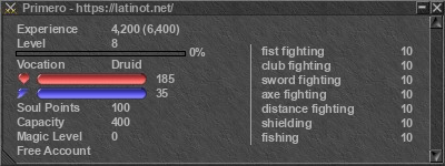 Signature for player Primero